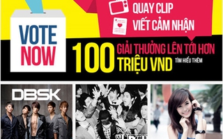 Thêm 10 giải thưởng cực hấp dẫn cho Biggest Fanclub Forever 