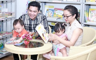 Sao Mai Phương Anh khoe cặp song sinh đáng yêu