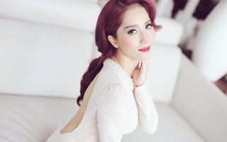 Khánh Thi mơ màng và quyến rũ với đầm hở lưng
