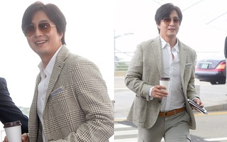 Bae Yong Joon xuất hiện béo tròn sau scandal 