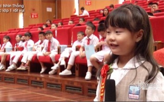 "Học lớp 1 rất vui"