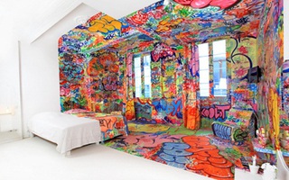 Đẹp – độc – lạ với phong cách Graffiti trang trí nhà 