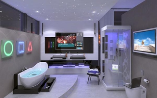 4 thiết kế phòng tắm tương lai khiến bạn thích mê