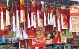 Lịch Tết 2013: Đa dạng mẫu mã nhưng sức mua đìu hiu
