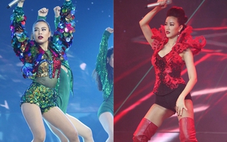 Ôm-Ngắn-Hở: Công thức may đồ chung của các sao nữ The Remix 2016
