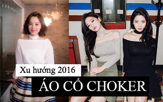 Áo cổ choker - Xu hướng đinh những năm 90 quay trở lại đốn tim phái đẹp