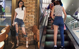 Khi món đồ quen thuộc như jeans cũng phá cách đến chẳng thể hiểu nổi
