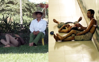 Hà Nội: "Chui" xuống hầm đi bộ ngủ trưa trốn nắng nóng gay gắt như đổ lửa
