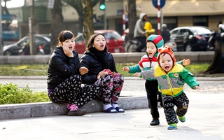 Những khuôn hình cuộc sống tuyệt đẹp trong nắng ấm mùa đông Hà Nội