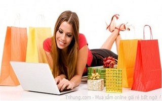 Mua sắm online mùa giảm giá tại Trihung.com 