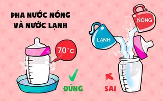 Bác sĩ chỉ rõ 4 sai lầm khi pha sữa cho con cha mẹ nào cũng mắc phải