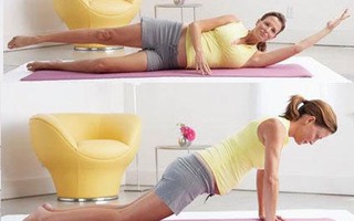 Động tác thể dục "đánh bay" mệt mỏi 3 tháng giữa thai kỳ
