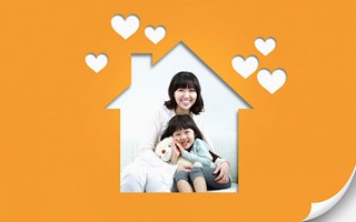 Cuối tuần mẹ dạy bé gấp ngôi nhà bằng giấy nhé!