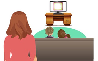 Những vấn đề bé sẽ gặp phải khi xem tivi quá nhiều