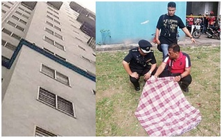 Malaysia: Mẹ ném con mới sinh từ tầng 18 xuống đất