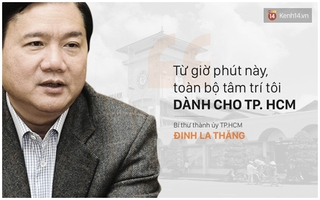 Bí thư Thành ủy Đinh La Thăng và những điều làm nức lòng người Sài Gòn trong 15 ngày qua
