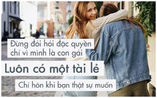 Con gái nếu muốn sống thật hạnh phúc, hãy nhớ kỹ những điều này