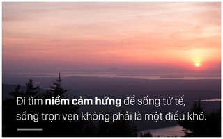Hôm nay, bạn chọn cho mình niềm cảm hứng nào?