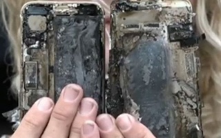 HOT: iPhone 7 phát nổ, xe ô tô bị cháy