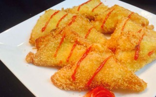 Bánh mì chiên thơm giòn vàng ruộm ăn sáng quá ngon!