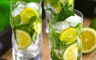 Soda chanh bạc hà mát lạnh giải nhiệt ngày nắng hanh hao