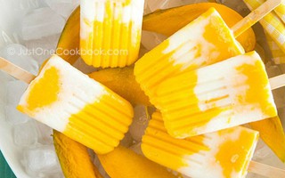 Kem xoài sữa chua siêu nhanh không cần dùng máy
