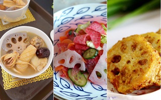 3 món ngon từ củ sen nhất định bạn nên thử