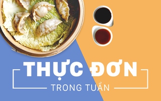 Thực đơn cả tuần chỉ cần in ra là khỏi phải suy nghĩ!