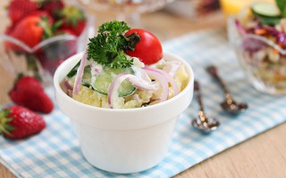Salad khoai tây hoàn hảo cho thực đơn giảm cân