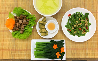 Thực đơn cho hai vợ chồng son chưa tới 30.000đ thế này thì quá ngon!