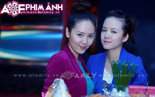 Phương Linh - Phương Ly "đọ dáng" cùng sao Sài thành