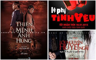 Phim Việt tết 2012: đa sắc màu, nhiều lựa chọn cho khán giả 