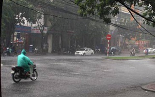 Ngày 7/6: Cẩn thận với hiện tượng mưa dông có gió giật mạnh trên cả nước