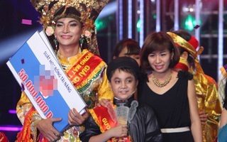 Con nuôi Hoài Linh đăng quang Quán quân Gương mặt thân quen nhí 2015