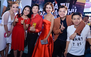 Hoài Linh hiếm hoi xuất hiện tại buổi ra mắt phim cùng con trai