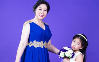 Hồng Vân không muốn con gái xinh như công chúa gia nhập showbiz 