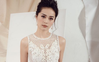 Hạ Vi khoe vẻ đẹp mỏng manh giữa tin đồn rạn nứt với Cường Đôla