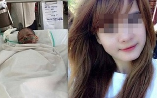 Cô gái xinh đẹp bỏng nặng do bị bạn trai tạt xăng đốt vừa qua đời
