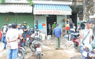 Nổ can axit ở "chợ tử thần" ở Sài Gòn, nhiều người bị bỏng nặng