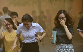 Diễn tập chữa cháy, hàng trăm cô gái công sở chạy khỏi tòa nhà cao nhất TP.HCM 