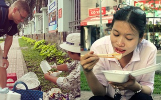 Chủ hàng bánh ướt “chạy” hút khách Tây ở Sài Gòn và suy nghĩ bá đạo: Thích “ế” để sống vui vẻ