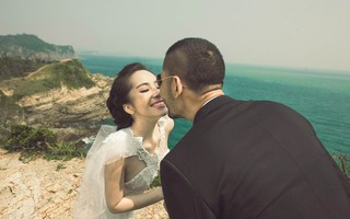 Bộ ảnh cưới giữa khung cảnh hùng vĩ của "cá sấu" Quỳnh Nga