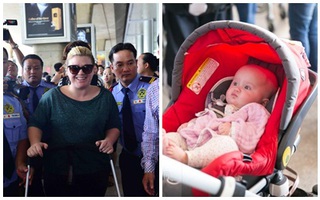 Kelly Clarkson cùng con gái 6 tháng tuổi đến Việt Nam