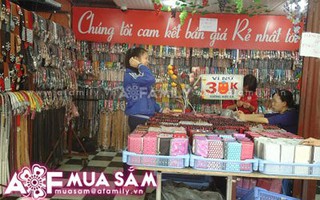 Cuối tuần thoả thích mua sắm tại chợ Nhà Xanh