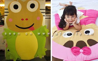 Chiếc nệm hình thú cực xinh cho bé giấc ngủ ngon