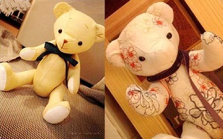 Mẹ tự làm gấu bông tặng bé nhân ngày 1/6 