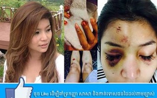 Cảnh sát Campuchia quyết truy bắt đến cùng nhà tỉ phú đánh đập nữ diễn viên