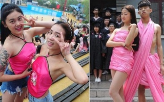3 bộ ảnh kỷ yếu khiến người xem "nhăn mặt" vì ý tưởng lạ lùng