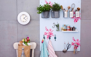 Những mẫu bảng lưu trữ gắn tường tiện dụng cho nhà diện tích nhỏ
