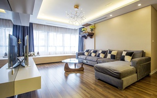 Căn hộ 124m² cực sang trọng với tổng chi phí cải tạo 715 triệu đồng ở Hà Đông